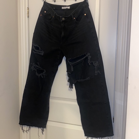 Garage Denim - Garage Wide Leg Denim Jeans